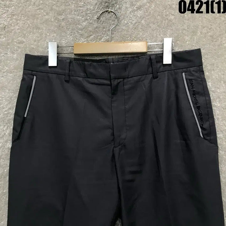 [SOLD OUT] 장 미쉘 바스키아 블랙 슬랙스 34
