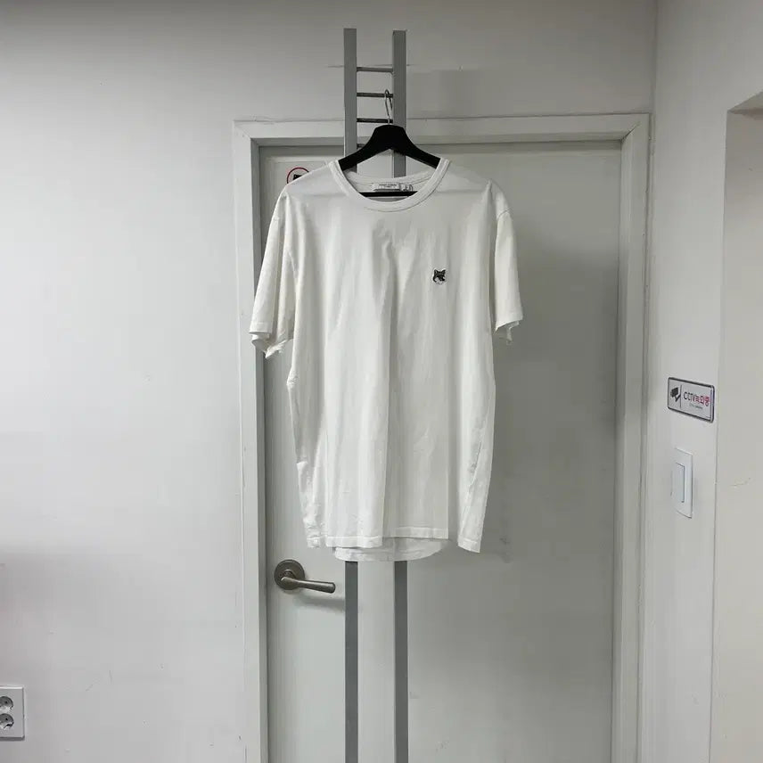 [BUNJANG] Maison Kitsune Fox Short Sleeve T-shirt White XL / 메종키츠네 폭스 반팔 티셔츠 화이트 XL