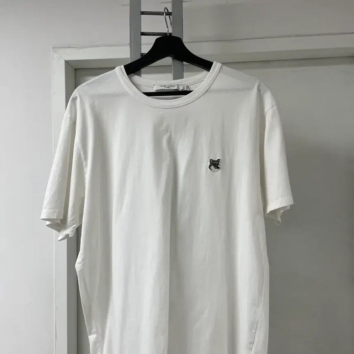[BUNJANG] Maison Kitsune Fox Short Sleeve T-shirt White XL / 메종키츠네 폭스 반팔 티셔츠 화이트 XL