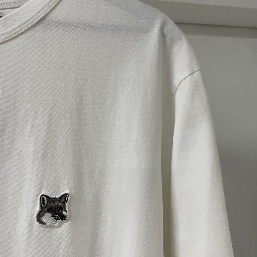 [BUNJANG] Maison Kitsune Fox Short Sleeve T-shirt White XL / 메종키츠네 폭스 반팔 티셔츠 화이트 XL