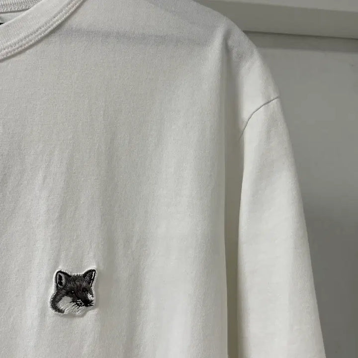 [BUNJANG] Maison Kitsune Fox Short Sleeve T-shirt White XL / 메종키츠네 폭스 반팔 티셔츠 화이트 XL