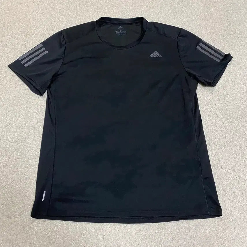 [BUNJANG] Adidas Black Military Graphic T-shirt / 아디다스 검정색 반팔 티셔츠 기능성 L 100