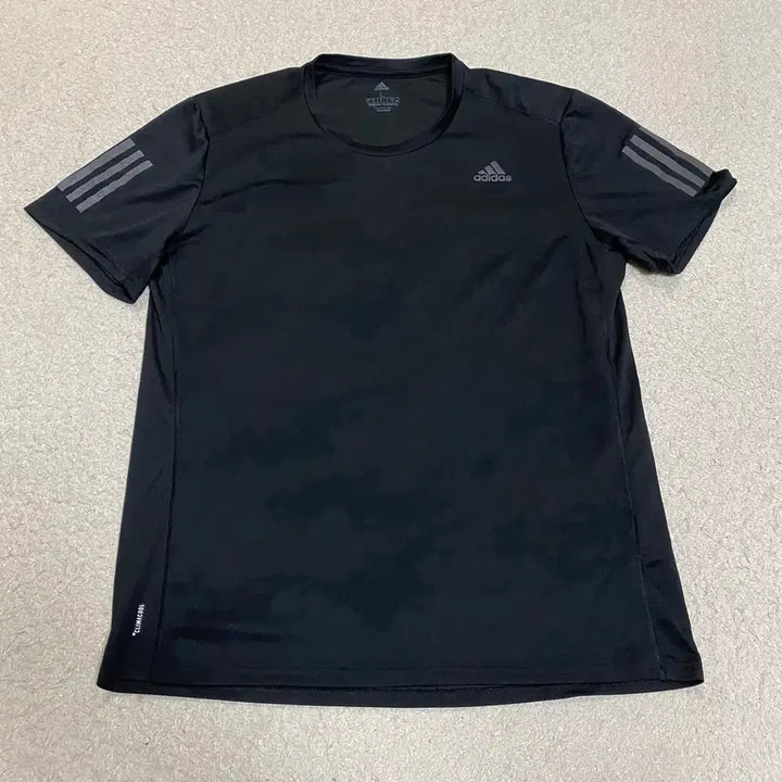 [BUNJANG] Adidas Black Military Graphic T-shirt / 아디다스 검정색 반팔 티셔츠 기능성 L 100