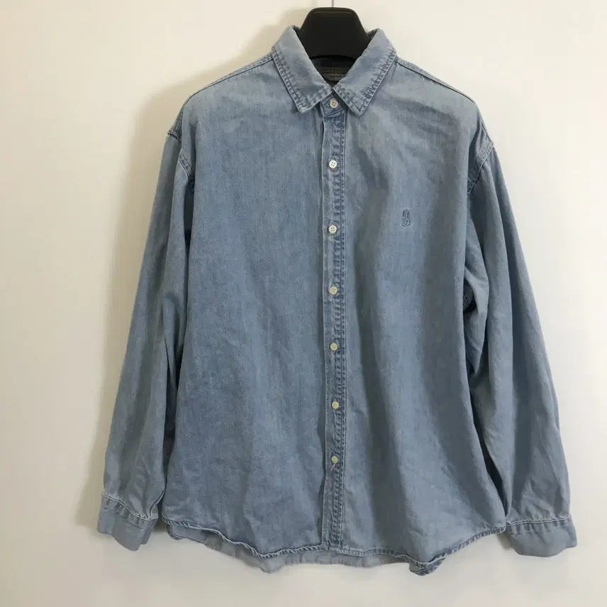 [SOLD OUT] 라퍼지스토어 인디고 데님셔츠 [L]