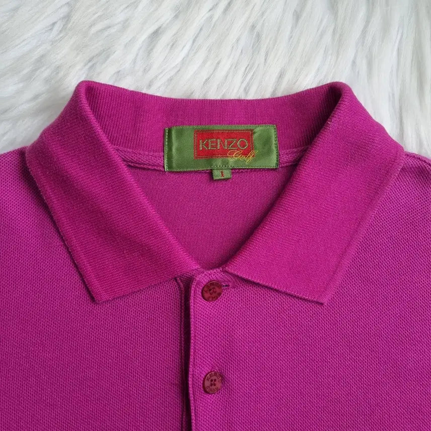[BUNJANG] KENZO GOLF 자수 로고 PK 카라 반팔티 1968 / KENZO GOLF 자수 로고 PK 카라 반팔티 1968