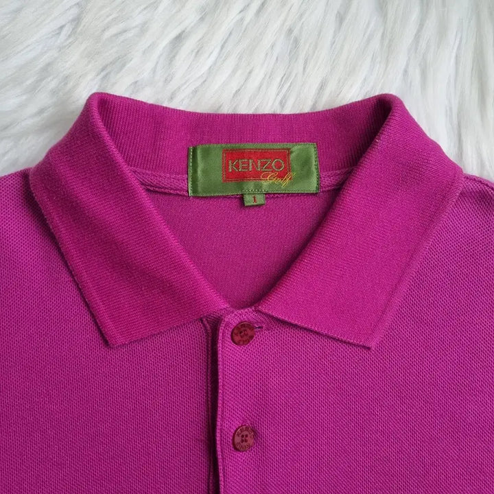 [BUNJANG] KENZO GOLF 자수 로고 PK 카라 반팔티 1968 / KENZO GOLF 자수 로고 PK 카라 반팔티 1968
