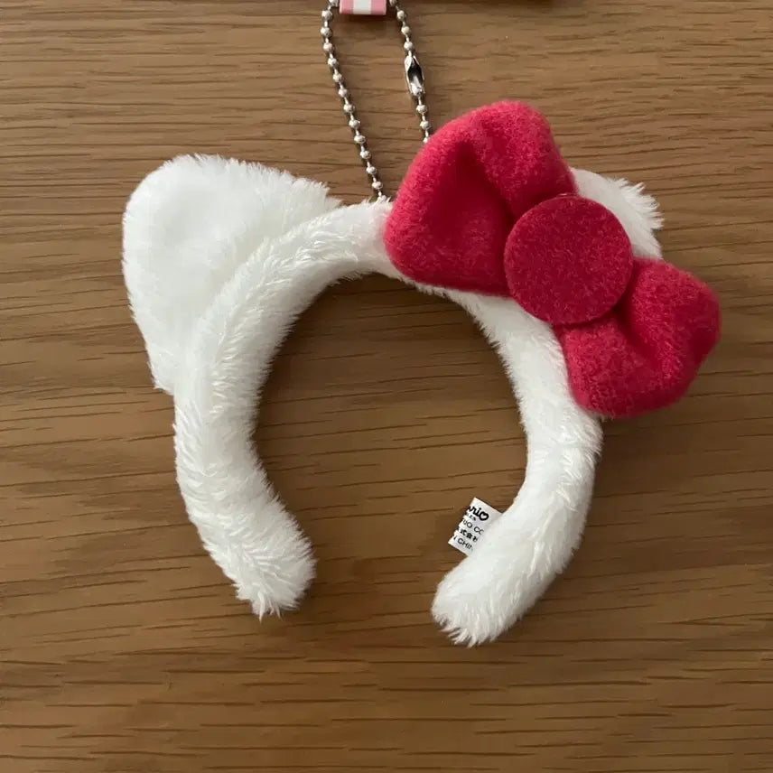 [BUNJANG] Sanrio Hello Kitty Headband Keyring / [새상품] 산리오 헬로키티 머리띠 키링