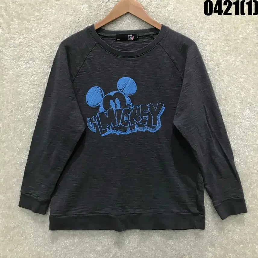 [BUNJANG] Disney Mickey Mouse Sweatshirt XL / 디즈니 미키마우스 맨투맨 티셔츠 XL