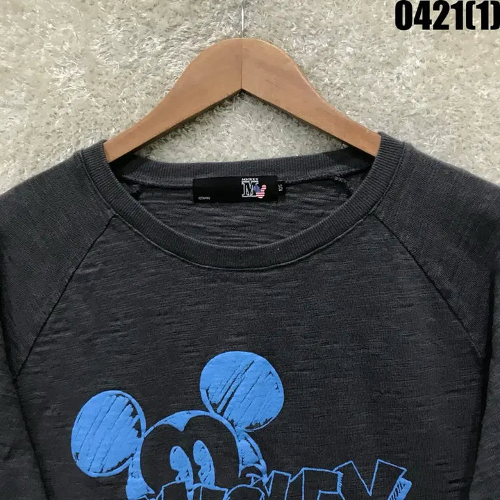 [BUNJANG] Disney Mickey Mouse Sweatshirt XL / 디즈니 미키마우스 맨투맨 티셔츠 XL