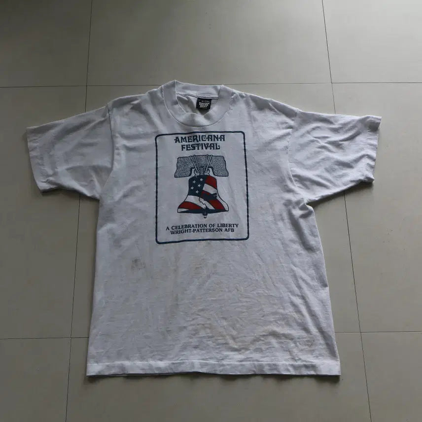 [BUNJANG] 80 MADE IN USA  스크린스타스 싱글스티치 티셔츠(L) / 80 MADE IN USA  스크린스타스 싱글스티치 티셔츠(L)