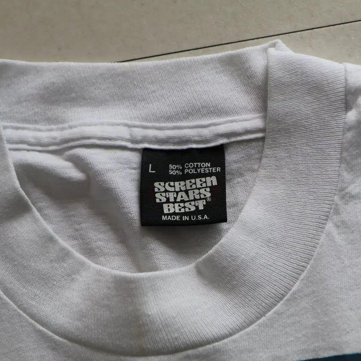 [BUNJANG] 80 MADE IN USA  스크린스타스 싱글스티치 티셔츠(L) / 80 MADE IN USA  스크린스타스 싱글스티치 티셔츠(L)