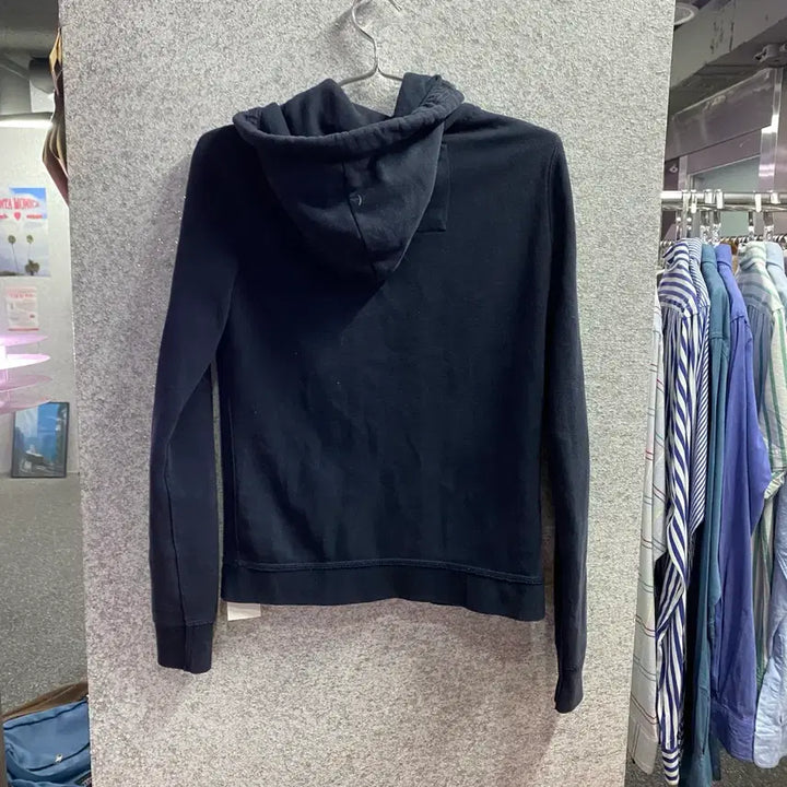[SOLD OUT] 아베크롬비 아치로고 트윙클 네이비 후드집업 B4650