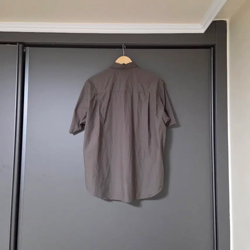 [BUNJANG] Brown Yak Half Shirt Dark Brown / [3] 브라운야드 하프 셔츠 다크 브라운 / 반팔