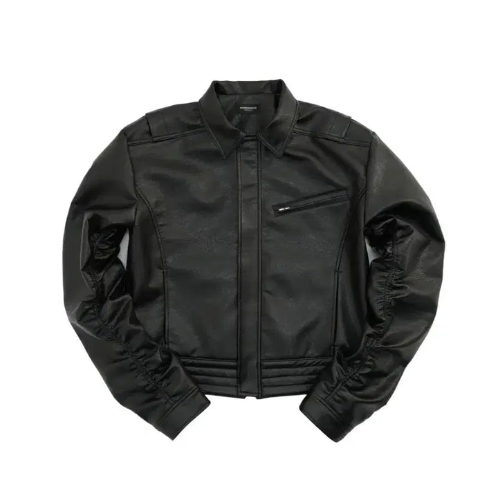 [BUNJANG] Papfromwhat Leather Jacket / [1] 파프롬왓 레더 자켓