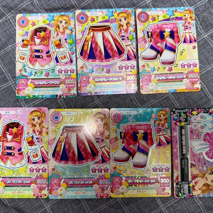 [BUNJANG] Aikatsu! Cards and Goods Bundle Set / 아이카츠 탈덕 처분 카드39장 및 굿즈 일괄 판매 스쿨룩, 슬리핑오로라
