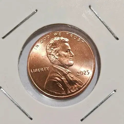 [BUNJANG] 2025 Lincoln Cent Coin / 미국 2025년 미사용 링컨1센트 동전(외국주화)03