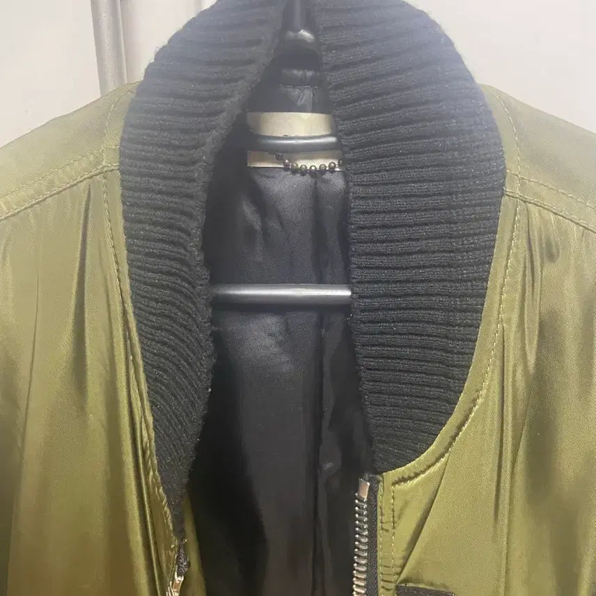 [BUNJANG] Coach MA-1 Flight Jacket / coach 카키색 MA-1 항공 자켓