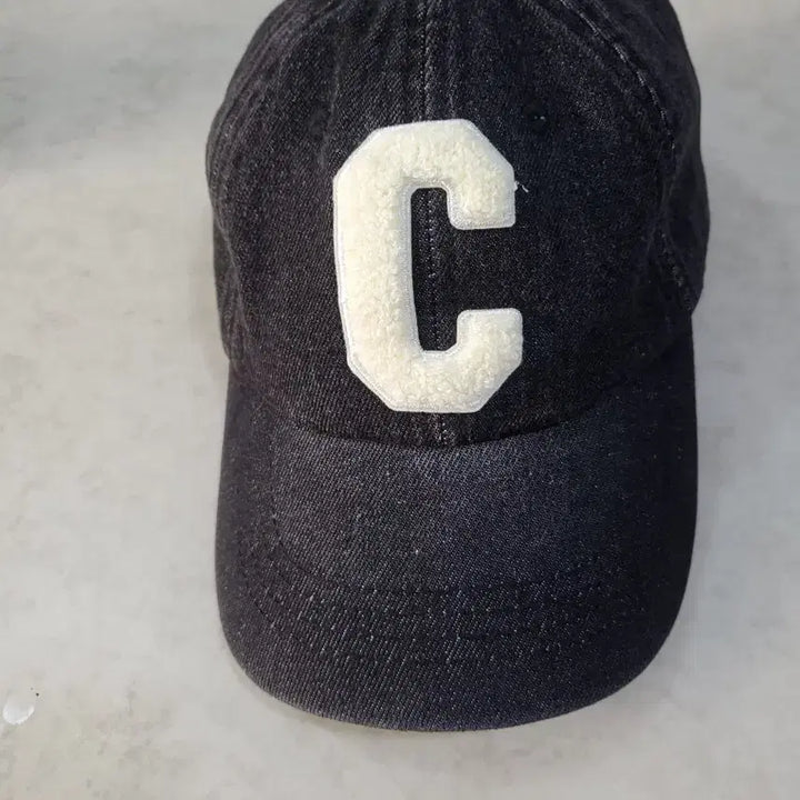 [BUNJANG] Covernat Black Denim Baseball Cap Snapback / 커버낫 흑청 데님 야구모자 스냅백 볼캡