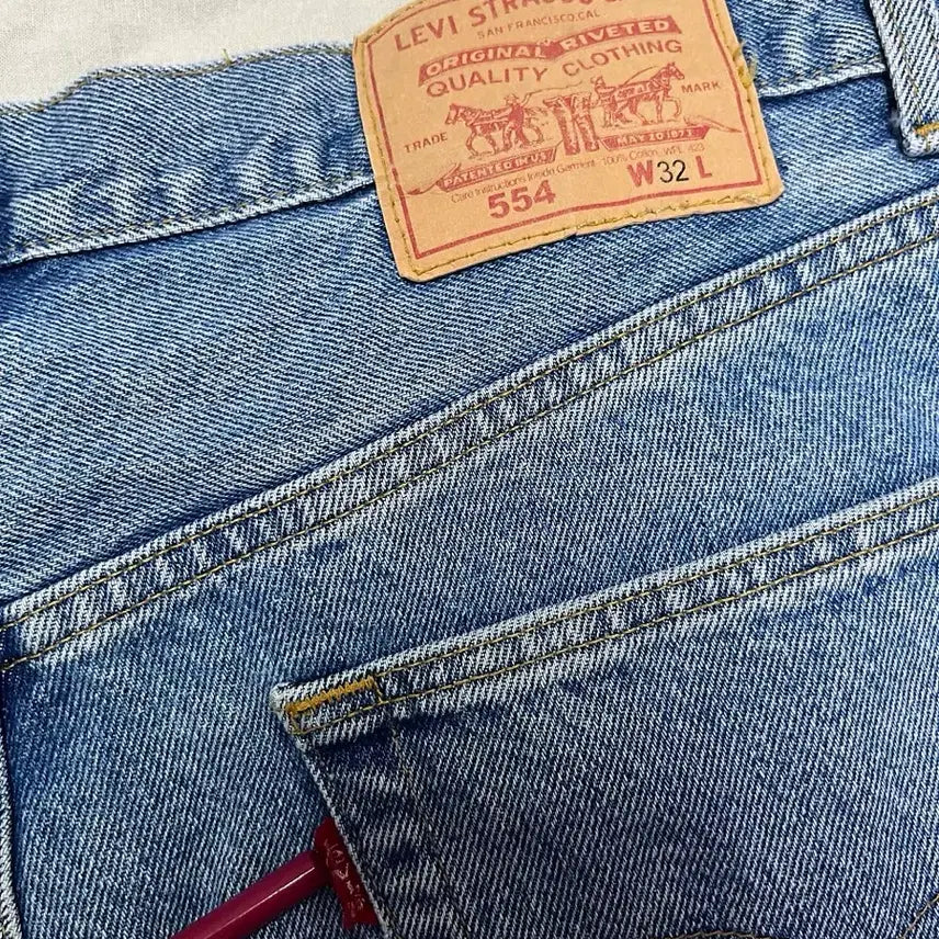 [SOLD OUT] [32] lvc 554 연청 데님 팬츠