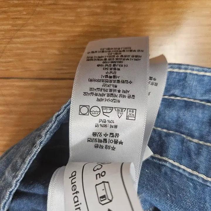 [SOLD OUT] 더블알엘 인디고 코튼 리넨 샴브레이 쇼츠 인디고 린스 32