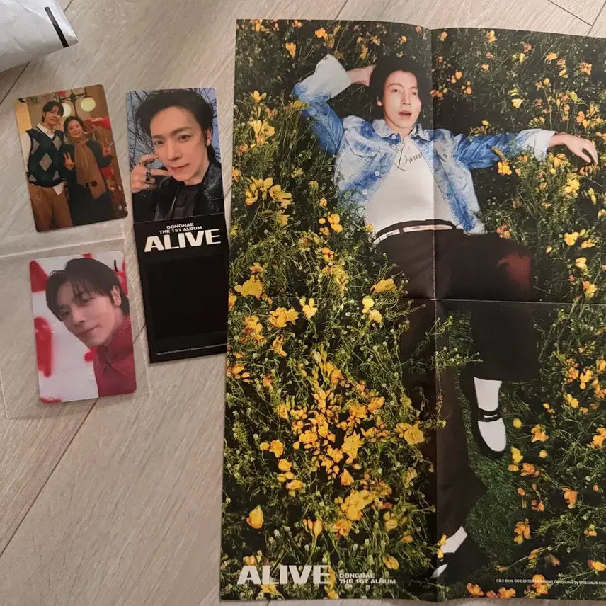 [BUNJANG] Super Junior Donghae POB Photocard / 슈퍼주니어 동해 솔로 앨범 (포토카드 포함)
