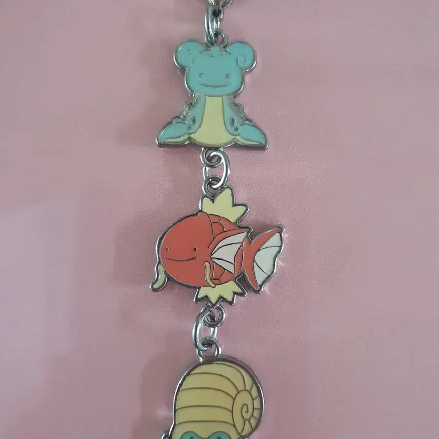 [BUNJANG] Pokemon Metamon Transform 3-Tier Charm Keychain Accessory / [일본 정품] 메타몽 변신 3단 키챰 키링 악세사리