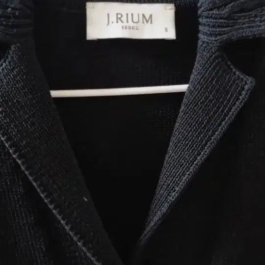 [BUNJANG] J.RIUM SEOUL Black Short Sleeve Knit Top / J.RIUM 서울 블랙 반팔 니트 S.55