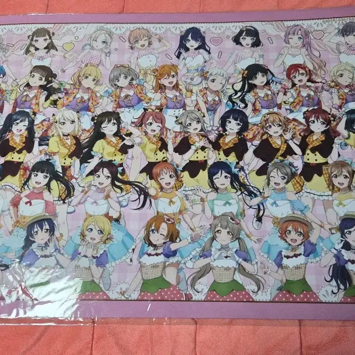 [BUNJANG] Love Live! Series Odaiba Collaboration Cafe Desk Mat / 러브라이브 시리즈 오다이바 콜라보카페 한정 데스크매트 / 장패드
