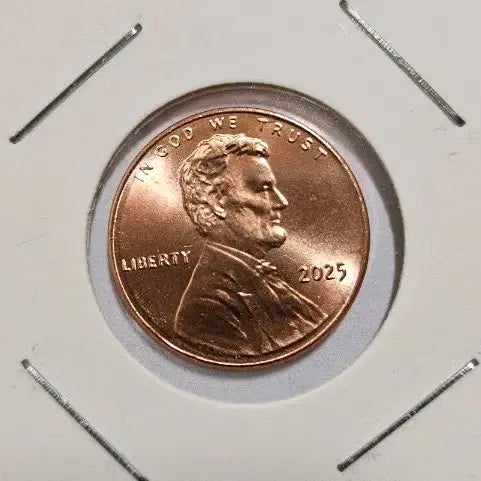 [BUNJANG] 2025 Lincoln Cent Philadelphia Penny / 미국 2025년 미사용 링컨1센트 필라델피아 동전(외국주화)05
