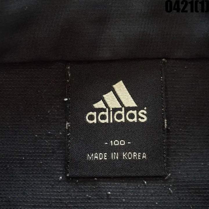 [BUNJANG] Adidas Black Line Jacket (Size 100) / 아디다스 블랙 라인 자켓 100