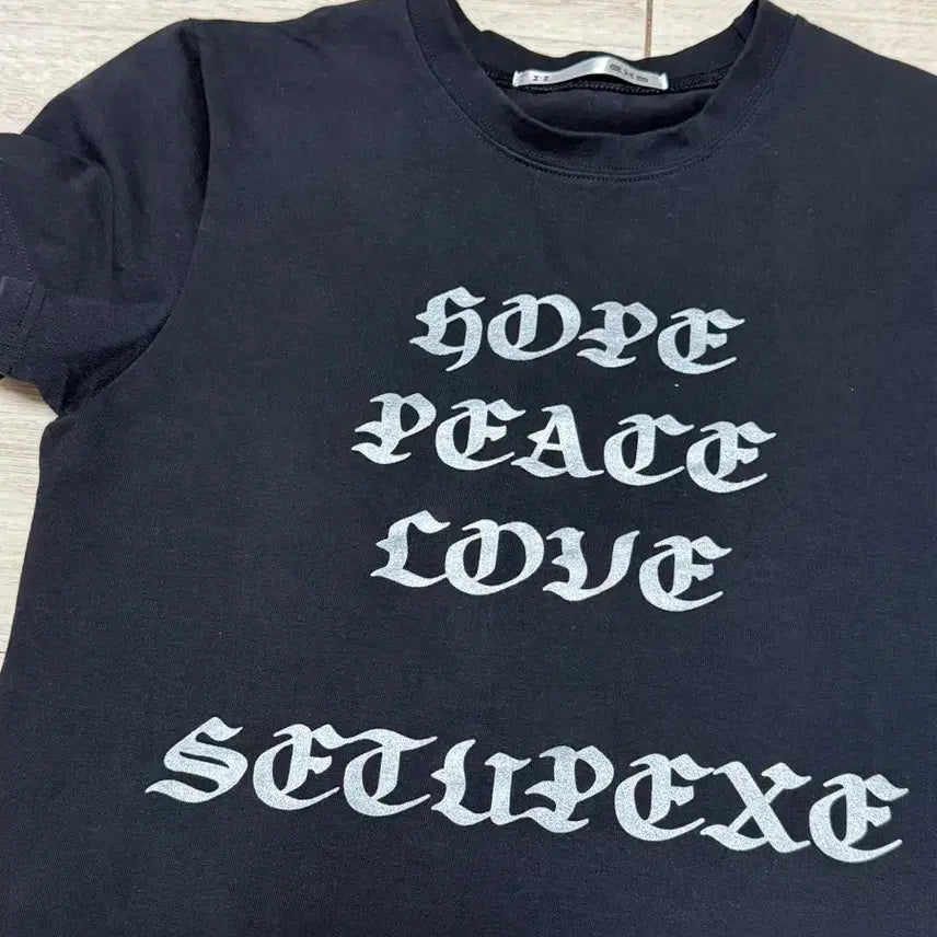 [BUNJANG] EXO Setup Crop T-Shirt / 셋업이엑스이 크롭반팔티