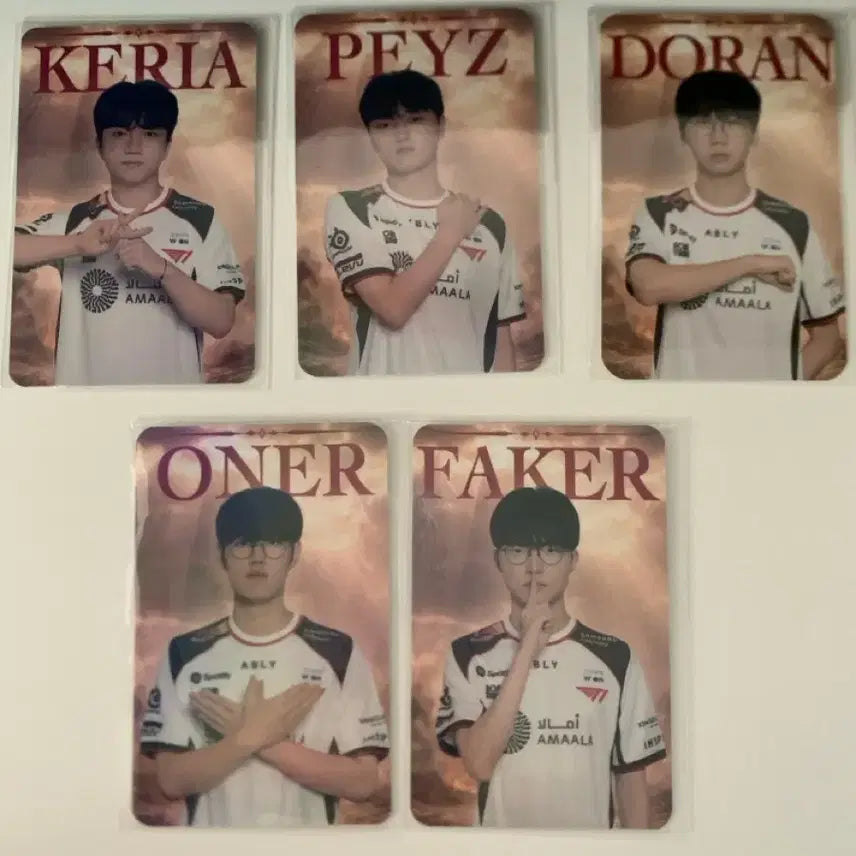 [BUNJANG] T1 Faker Photocard (Sealed) / 티원 하이디라오 포카 T1