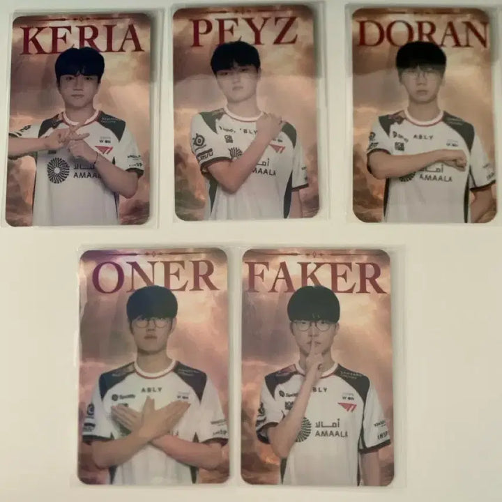 [BUNJANG] T1 Faker Photocard (Sealed) / 티원 하이디라오 포카 T1