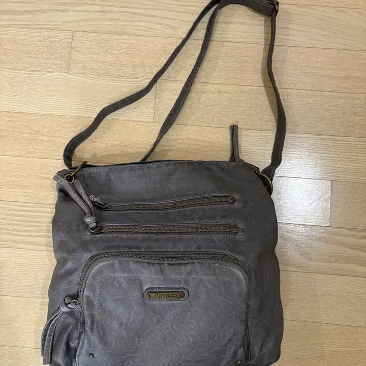 [BUNJANG] Stone&amp;Co Vintage Leather Backpack/Crossbody Bag / stone&amp;co  뱀파이어 다이어리 빈티지 가죽 스타일 백팩 / 크로스백