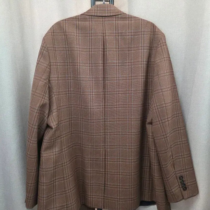 [BUNJANG] Zara Brown Check Double Jacket / 자라 브라운 체크 더블 자켓