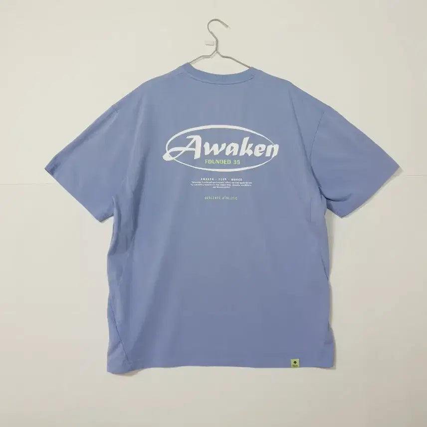 [BUNJANG] Descente Awake Short Sleeve T-shirt (Sky Blue) / 데상트 아웨이크 반팔 티셔츠 하늘색 1001232