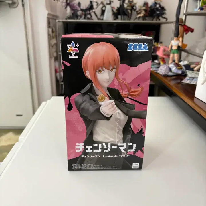 [BUNJANG] Sega Chainsaw Man Luminasta Makima Figure / 미개봉) 세가 체인소맨 Luminasta 마키마 피규어 박스 손상