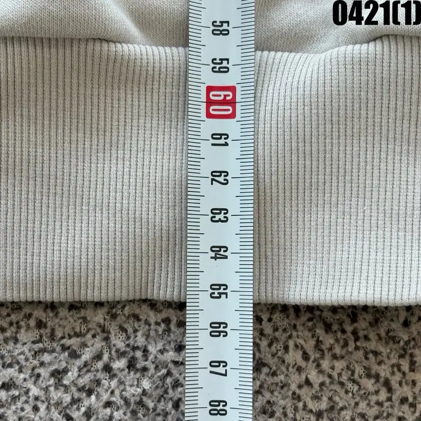 [BUNJANG] Jeep Ivory Hoodie M / 지프 Jeep 후드티 아이보리 M