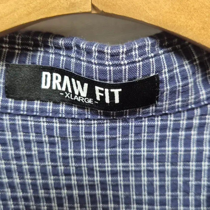 [BUNJANG] Draw Fit Checkered Shirt XL / (200) 드로우 핏 체크 셔츠