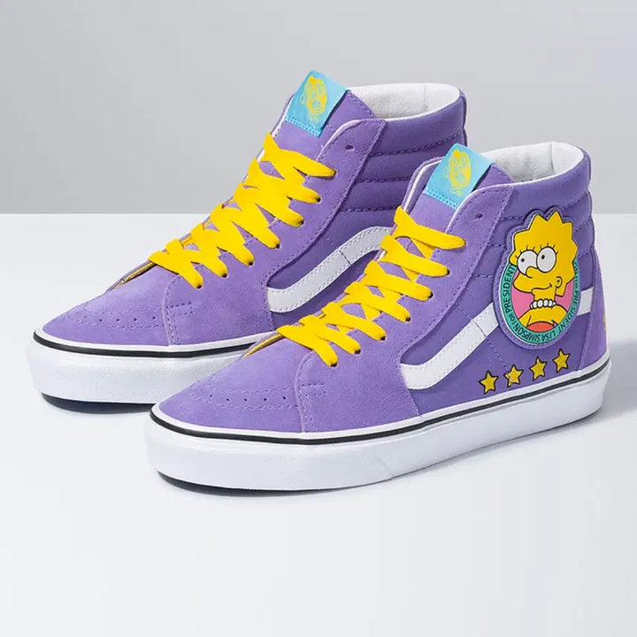 [BUNJANG] Vans Simpsons Collaboration Lisa Sk8-Hi Purple / 반스 심슨 콜라보  리사심슨