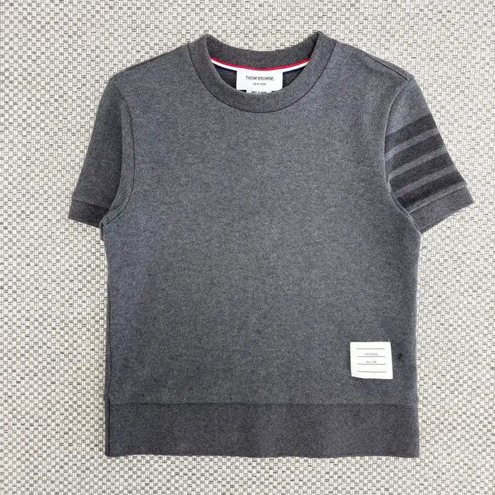 [BUNJANG] Thom Browne Classic Stripe Armband T-Shirt / [40]톰브라운 사선완장 반팔티