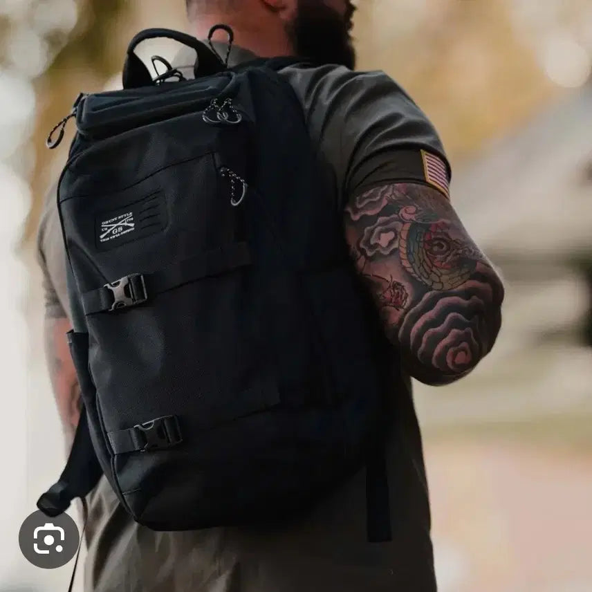 [BUNJANG] Grunt Style Military Backpack Black / GRUNT STYLE 그룬트 스타일 미군백팩 블랙