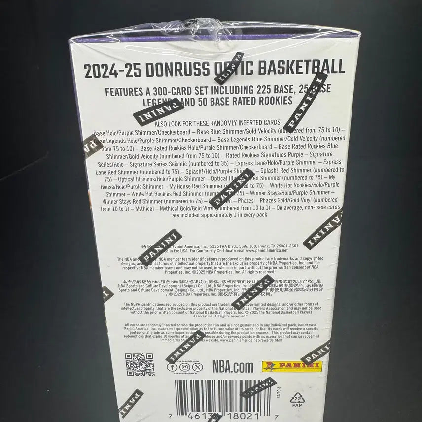 [BUNJANG] 2024-25 Panini Donruss Optic Basketball Cards Blaster Box Sealed / 2024-25 파니니 돈러스 옵틱 농구 카드 블라스터 박스 미개봉
