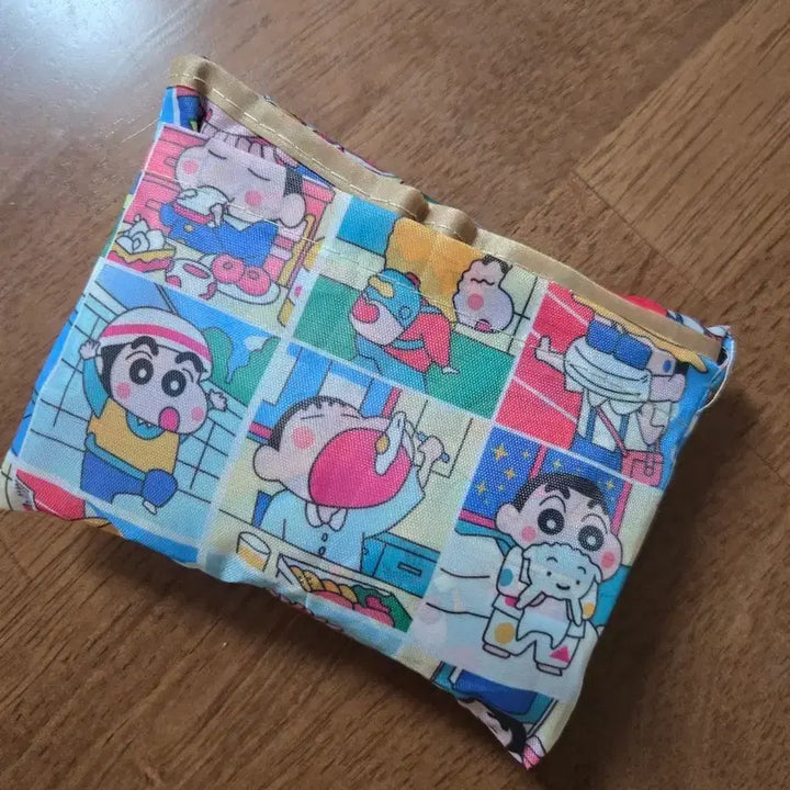 [BUNJANG] Crayon Shin-chan Foldable Shopping Bag / 짱구는 못말려 접이식 장바구니