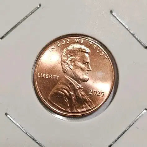 [BUNJANG] 2025 Lincoln Cent Philadelphia Uncirculated Coin / 미국 2025년 미사용 링컨1센트 필라델피아 동전(외국주화)12