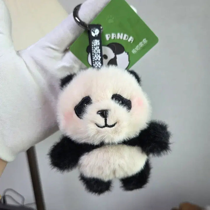 [BUNJANG] China Panda Land Panda Plush Keychain / 중국 판다랜드 기념품 판다 인형 키링