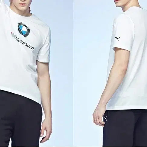 [BUNJANG] Puma BMW White T-Shirt / 푸마 BMW 반팔 105 남성 티셔츠 새제품 정품