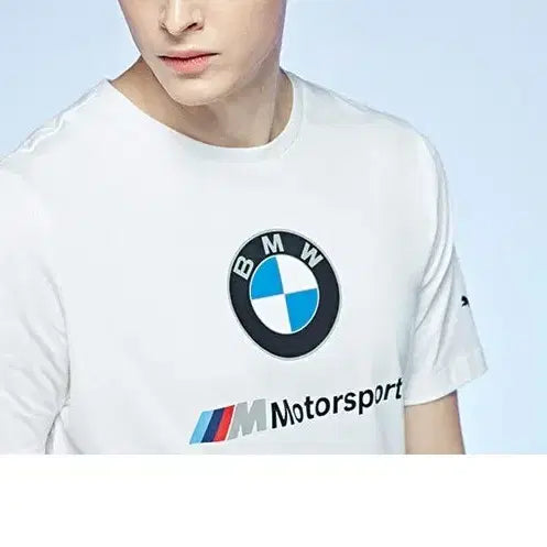 [BUNJANG] Puma BMW White T-Shirt / 푸마 BMW 반팔 105 남성 티셔츠 새제품 정품