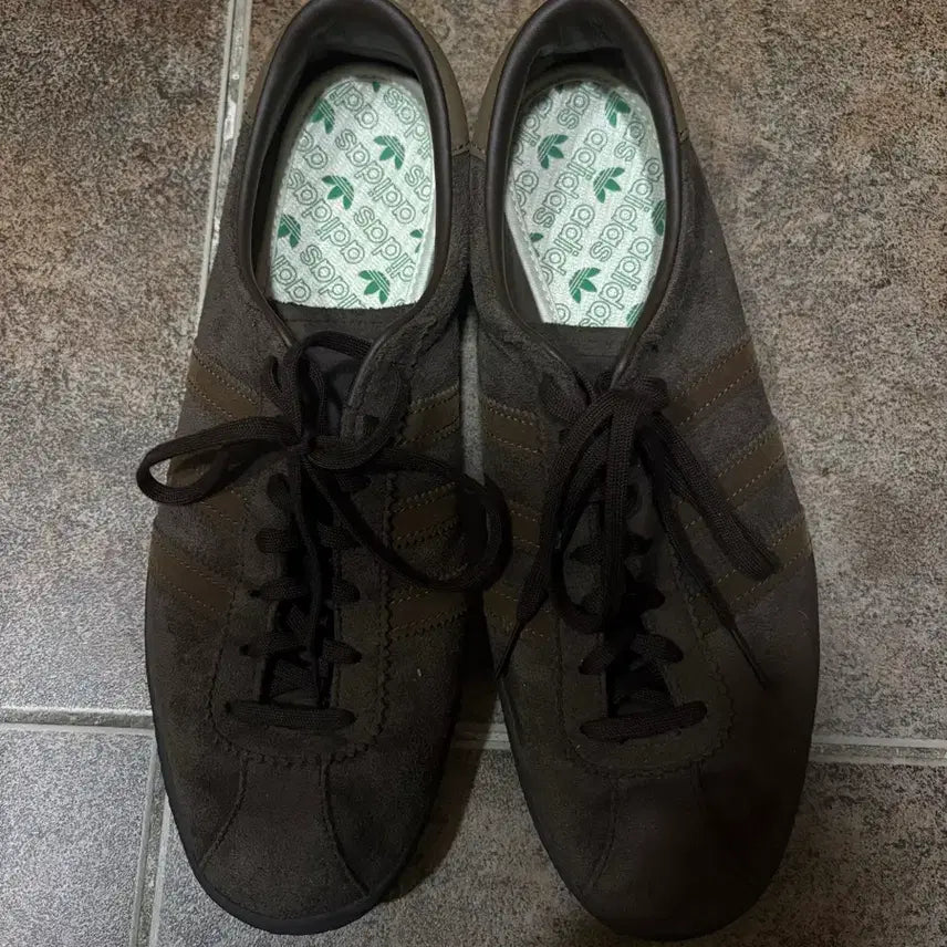 [BUNJANG] Adidas Tobacco Brown Sneakers / 아디다스 토바코 브라운 290