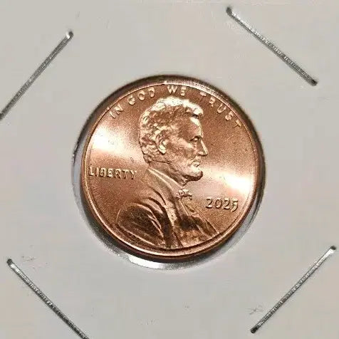 [BUNJANG] Lincoln 1 Cent Coin 2025 Philadelphia / 미국 2025년 미사용 링컨1센트 필라델피아 동전(외국주화)13